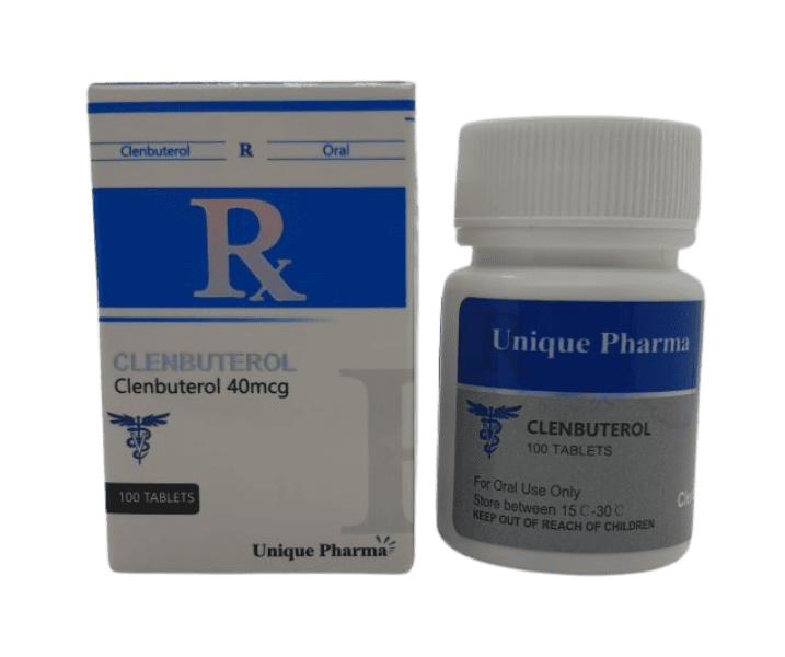 Clenbuterol kopen – Farmaceutische vetverbrander voor droge spierdefinitie