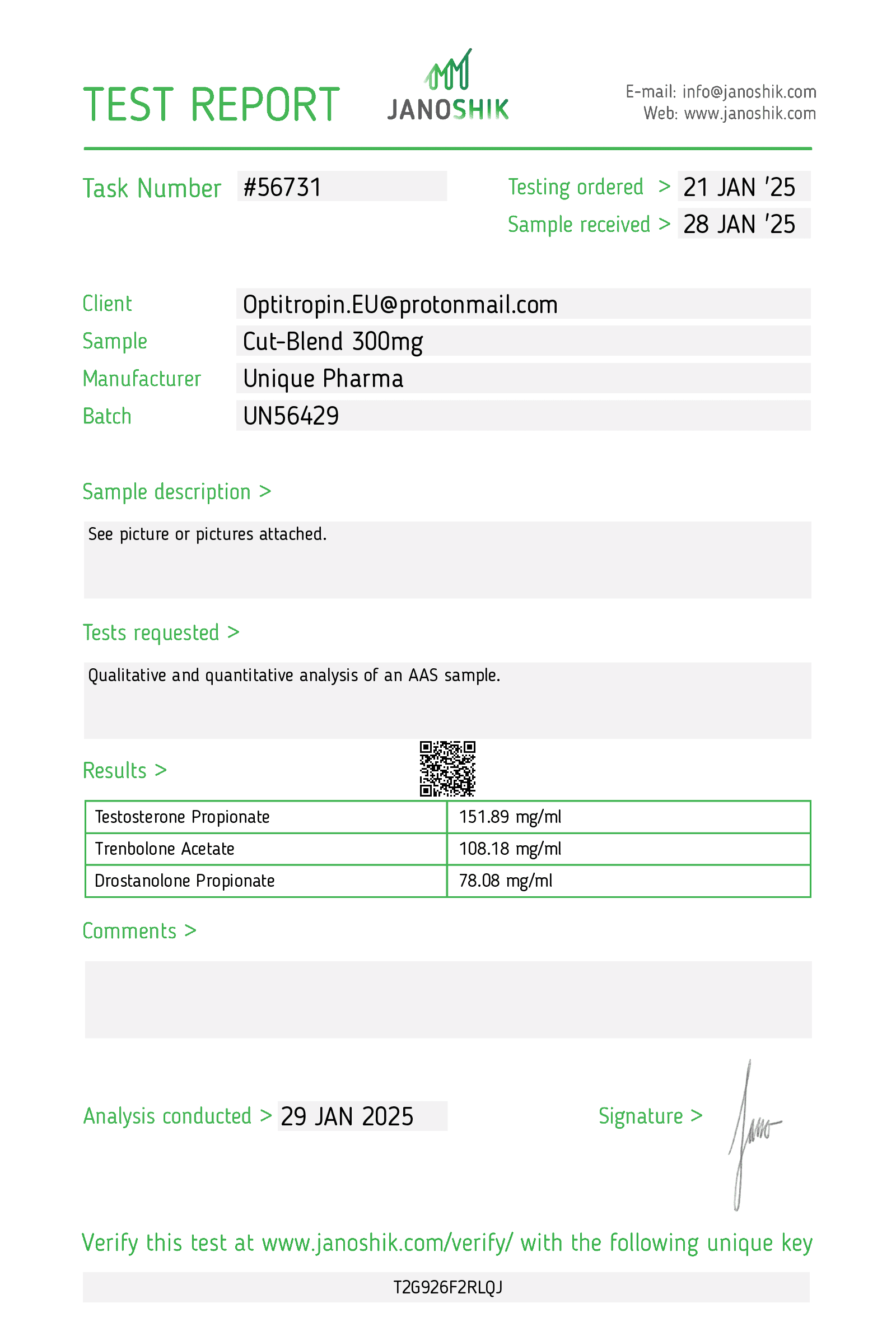 Cut Blend 300 mg/ml - Afbeelding 2