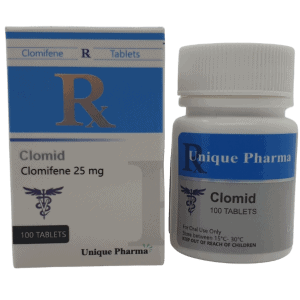 Buy Clomid 25mg (Clomiphene) tablets – Boost testosterone and restore hormonal balance