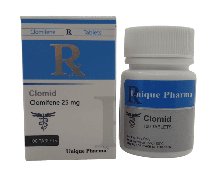 Clomid kopen – Clomifeen Citraat 50 mg tabletten voor herstel van natuurlijke testosteronproductie en spierbehoud
